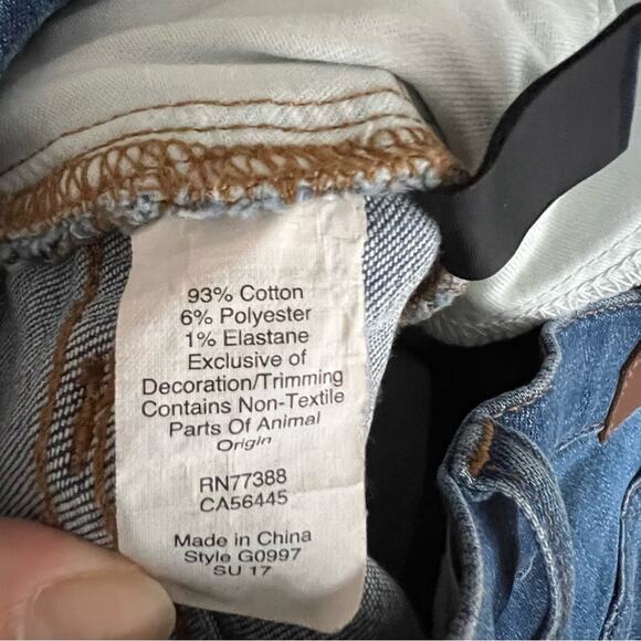 Madewell Cali Demi-Boot Jeans: Chewed-Hem Edition - Picture 9 of 9